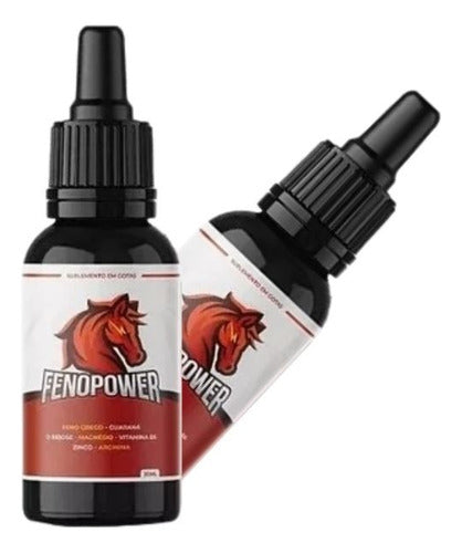 Feno Power Suplemento Alimentar Em Gotas 30ml Sabor Sem Sabor