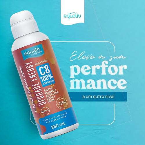 Equaliv Upgrade Energy 250ml Mct - Equaliv Sabor Sem sabor
