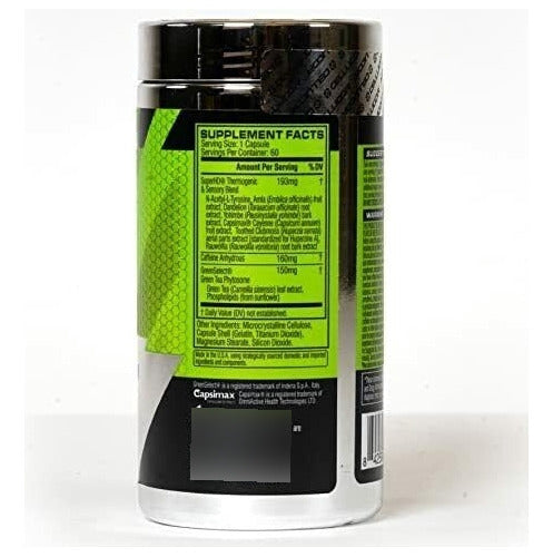 Suplemento en cápsula Cellucor Adelgaçante de 60 un