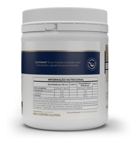 Glutamax Pó Sem Sabor Suplemento Vegano 300g Vitafor
