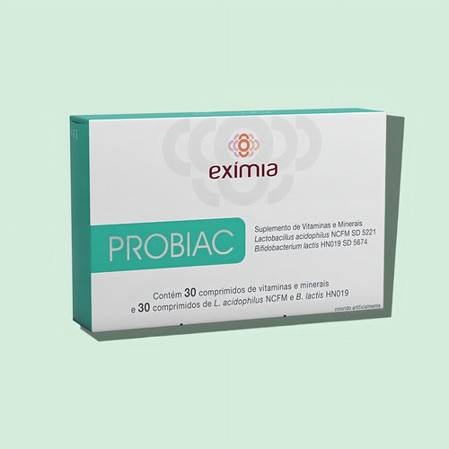 Eximia Probiac 60 Comprimidos Sabor Sem Sabor