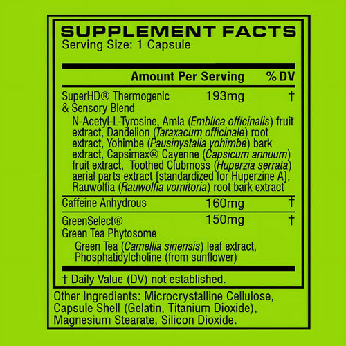 Suplemento en cápsula Cellucor Adelgaçante de 60 un