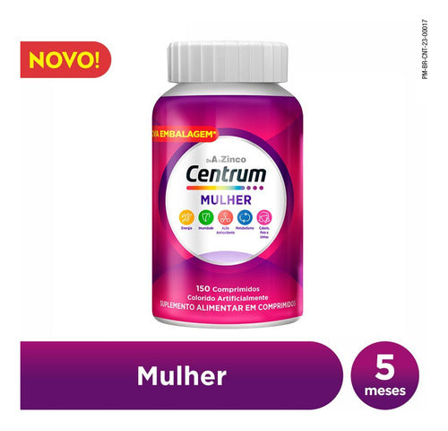 Multivitamínico Centrum Mulher 150 comprimidos
