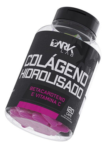 Colágeno Hidrolisado 120 Caps Dark Lab Sabor Sem sabor