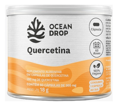 Quercetina - Ocean Drop Sabor Cápsulas