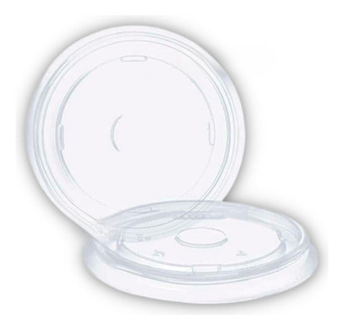 50un Tampa Tct360pp P/ Pote Isopor Copobras Pt240/360/480ml
