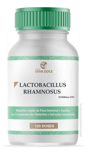 Lactobacillus Rhamnosus 10 Bilhões Ufc 120 Doses