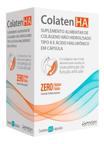 Suplemento Alimentar Colaten Ha 60capsulas Sabor Sem