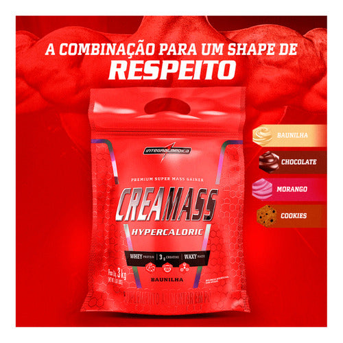 Creamass Hipercalórico Pouch Baunilha 3kg Integralmédica