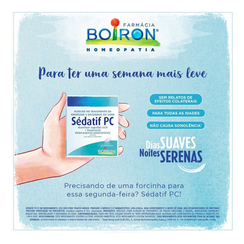 Sédatif Pc Boiron 2 Caixas Com 60 Comprimidos Cada