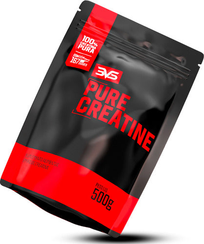 CREATINA MONOHIDRATADA 500g - 100% Pura - 3VS Nutrition