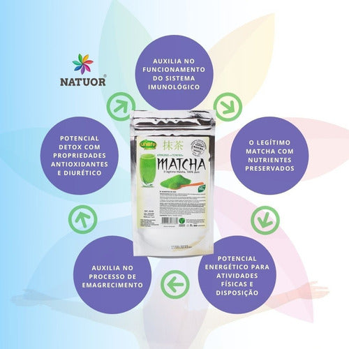 Matcha Legítimo 100% Puro Chá Em Pó Sabor Natural