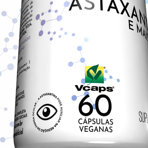 Astaxantina 6mg Alta Concentração 60 Vcaps Forged Nutrition Sabor Sem sabor