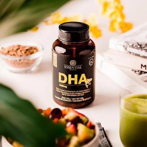 Dha Tg 1000mg (90 Caps) - Essential Nutrition Sabor Sem sabor