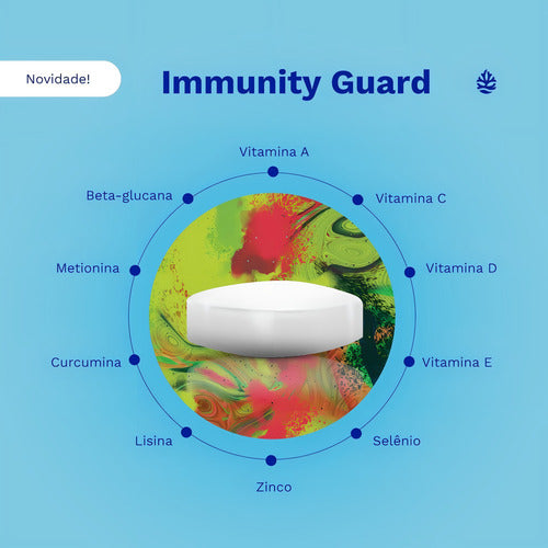 Immunity Guard Ocean Drop 120comp 1.200mg - Imunidade Alta