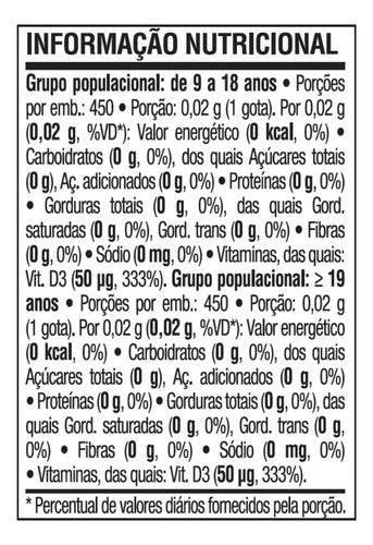 Vita D3 Líquida 2.000ui 10ml Vitafor
