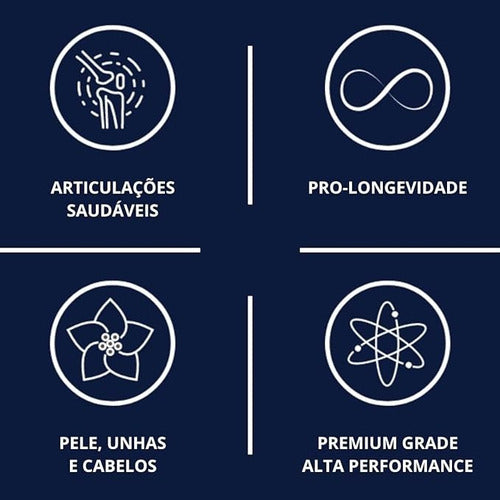 2x Collagen Flex Beauty Colágeno Tipo Ii 60 Cáps - Puravida Sabor Sem Sabor