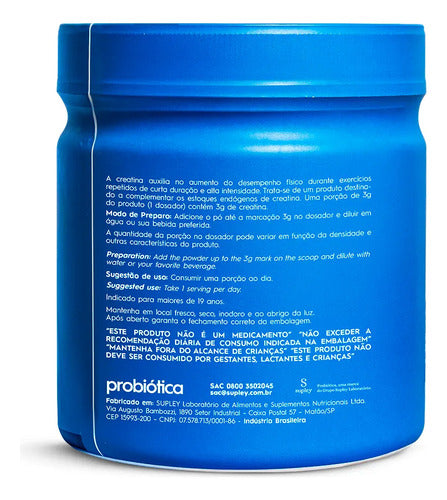 Creatina Pura (300g) - Probiótica Sabor Sem Sabor