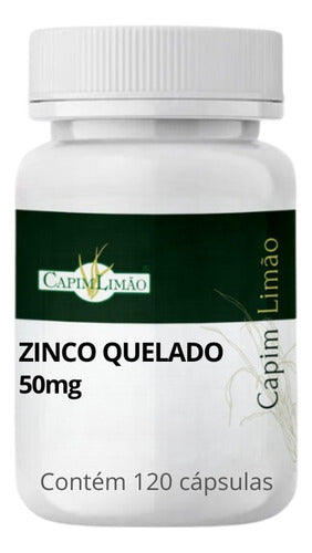 Zinco Quelato 50mg 120 Cápsulas