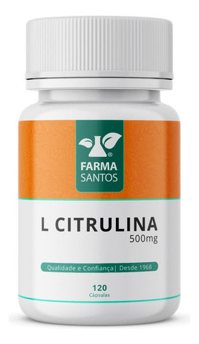Melhora O Desempenho Físico L-citrulina 500mg 120 Cápsulas