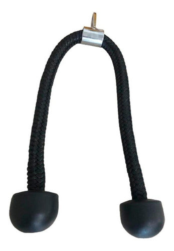 Puxador Corda Tríceps Profissional 80 Cm Comprimento