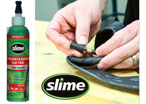 Líquido Selante Slime Pneus Com Câmara 237ml Bicicleta Bike