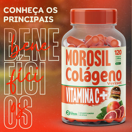 Morosil + Colágeno + Vitamina C 120 Cápsulas