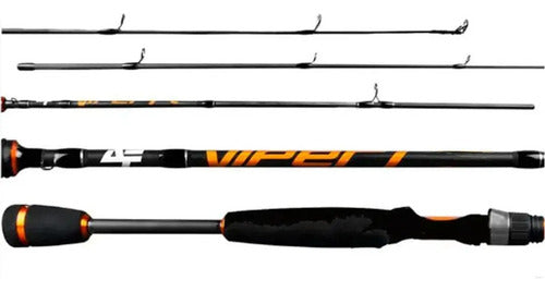 Vara Albatroz Carretilha Viper 1 C602 1,80m 8-17lb 2 Partes