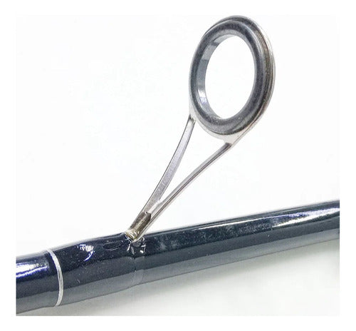 Vara De Pesca Poseidon Trident 33lb P/ Molinete 2 Part 2,40m