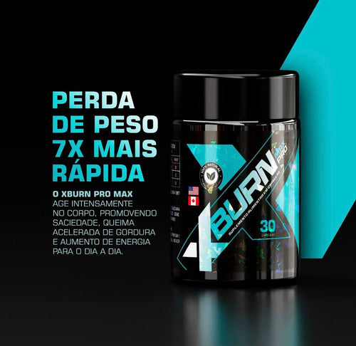 Xburn Pro Max 30 Cápsulas Sabor Natural