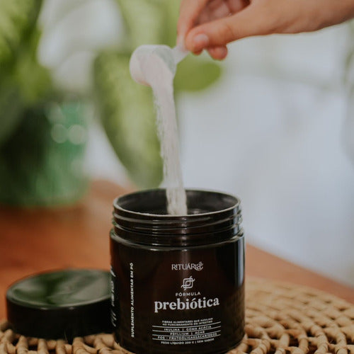 Fórmula Prebiótica Rituária | Saúde Intestinal e Pele Uniforme | Inulina, Psyllium e Goma Acácia 200g