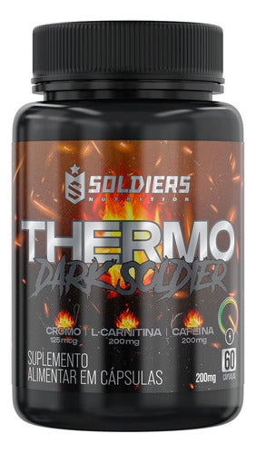 Termogênico Dark Soldier 100% - Soldiers Nutrition Sabor Natural