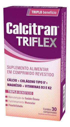 Calcitran Triflex Colágeno Tipo 2 30 Comprimidos