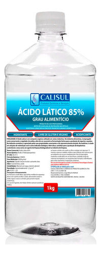 Ácido Lático 85% Alimentício - 1kg