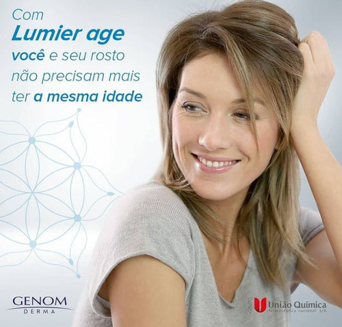 Lumier age colágeno Genom pó com 30 sachês sem sabor