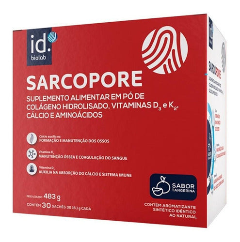 Sarcopore 30 Saches Sabor Tangerina