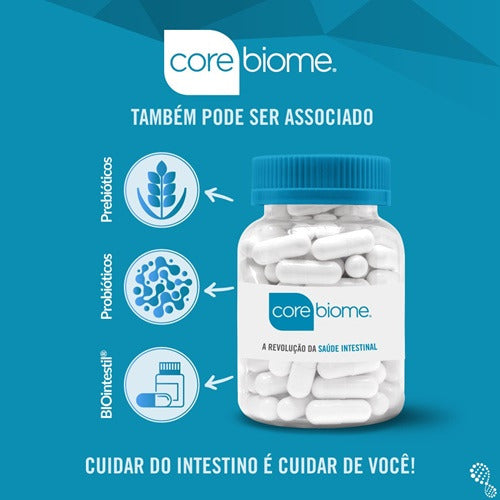 Corebiome 300mg 60 Cápsulas Infinity Pharma Sabor Sem sabor