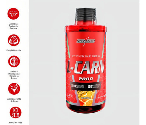 L-Carn Laranja 480ml - Integralmedica