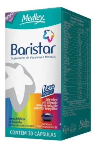 Baristar Zero Açúcar Baunilha 30 Cápsulas Gel Mole