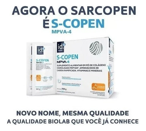 S-copen Mpva-4 C/ 30 Sachês De 24g Sabor Tangerina