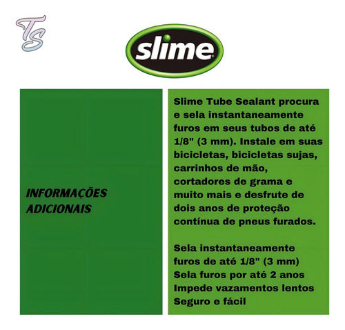 Líquido Selante Slime Pneus Com Câmara 237ml Bicicleta Bike