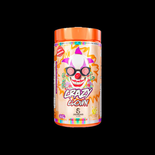 Suplemento em Pó Crazy Clown 300g Demons Lab Sabor Orange