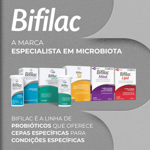 Bifilac 250mg Mantecorp Farmasa Caixa 7,5g 30 Cápsulas Sem Sabor