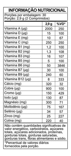 Kit 3x Spartan Polivitaminico Ultra Concentrado - 3 Meses Sabor Sem sabor