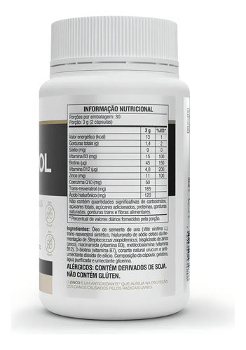 Resveratrol Plus 60 Cápsulas Vitafor