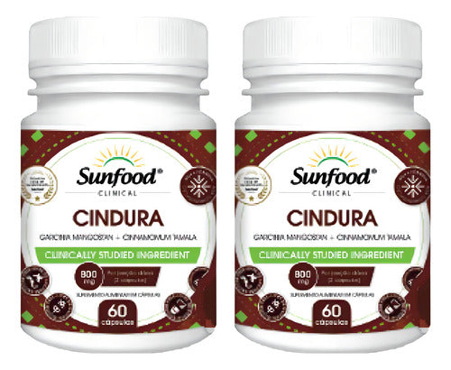 Cindura 800mg 60 Capsulas Sunfood Clinical