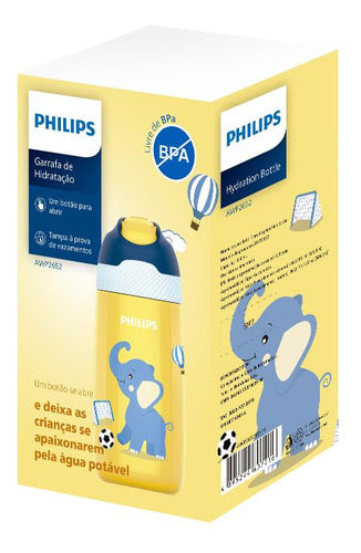 Kit Copo Térmico E Garrafa Philips Adulto E Infantil