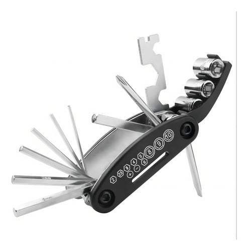 Estojo Kit Ferramentas Bike Acessórios Bomba Kit Remendo