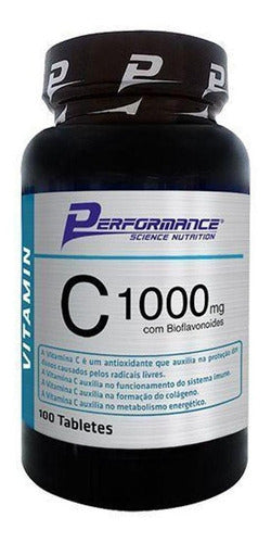 Vitamina C 1000mg Rutina 0,6mg Performance Nutrition 100tab