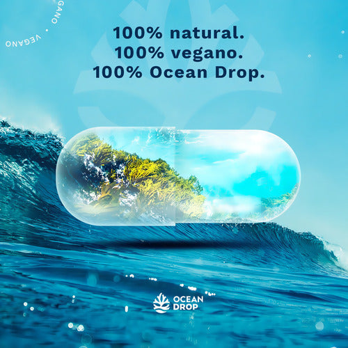Vitamina B12 500mg 60 Tablets - Ocean Drop Sabor Sem sabor